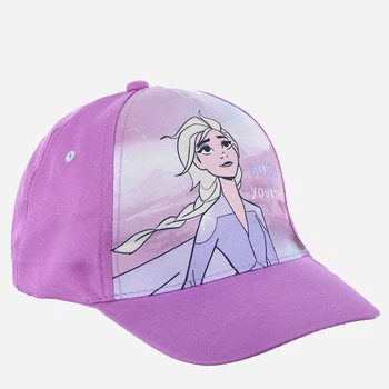 Дитяча бейсболка для дівчинки Disney Frozen EX4003 52 см Фіолетова (3609086889133)