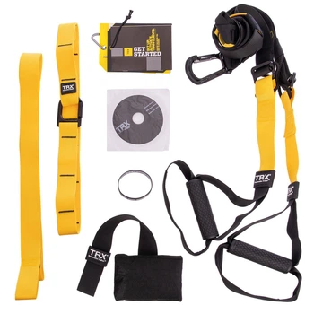 Петли подвесные для функционального тренинга TRX Suspension Trainer 3727-06 Black-Yellow