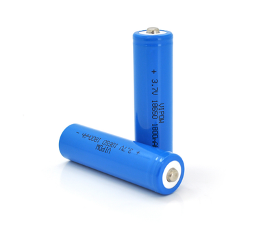 Акумулятор 18650 Li-Ion Vipow ICR18650 TipTop, 1800mAh, 3.7V, Blue Q50 - 500