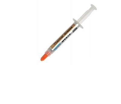 Паста термопроводная HY-610 2g, шприц, Gold