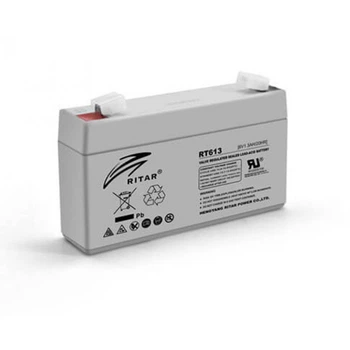 Акумуляторна батарея AGM RITAR RT613, Gray Case, 6V 1.3Ah ( 97х24х 52 (58) ) Q20