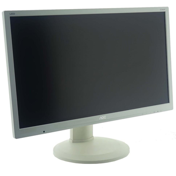 Монітор AOC E2460PQ сірий (24"TN/1920x1080/16:9/250кд/м2) (03-AO-24-E2460-TN-A) Refurbished
