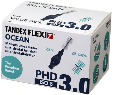 Міжзубні щітки Tandex Flexi ISO 8 1.2 мм 25 шт (5703459006078)