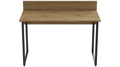 Комп'ютерний стіл Ferrum-decor Скай 75x100x70 чорний ДСП Дуб Артізан 16мм (SKA2069)