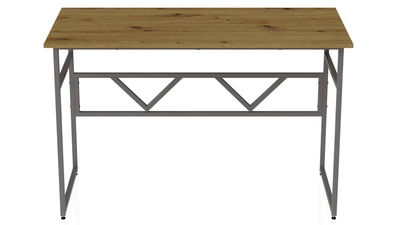 Комп'ютерний стіл Ferrum-decor Раян 75x140x60 сірий ДСП Дуб Артізан 16мм (RAY2182)