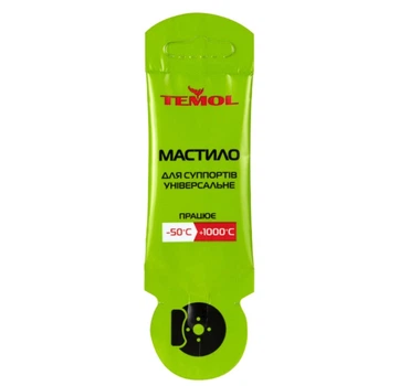 Смазка пластичная синтетическая TEMOL МС 1600 (5 г) паста для суппортов (41061)