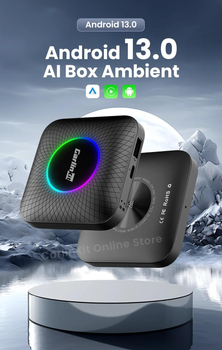Приставка в авто CarlinKit TBox Ambient USB 4/64 Android 13