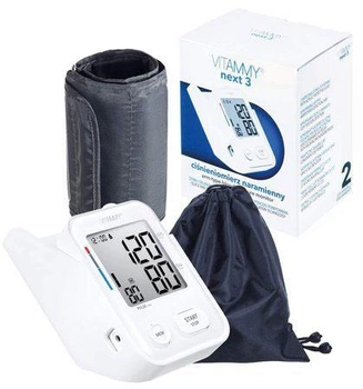 Тонометр электронный Vitammy Next 3 Arm Type Blood Pressure Monitor Usb Power (5901793642093)