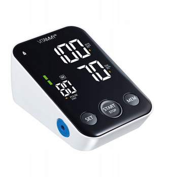 Тонометр электронный Vitammy Next 6 Arm Type Blood Pressure Monitor Usb Power Automatic с подсветкой (5901793642109)