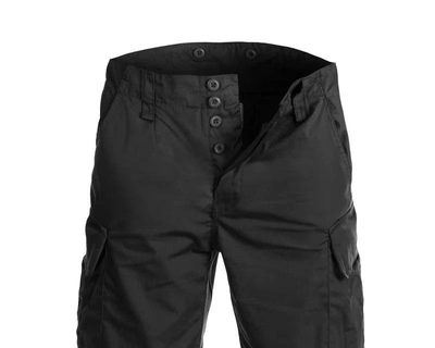 Тактические летние шорты с дополнительными карманами Texar WZ10, черный L