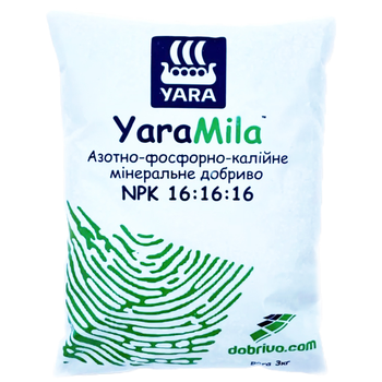 Минеральное удобрение Yara Mila (Яра Мила) NPK:16-16-16 / 3 кг