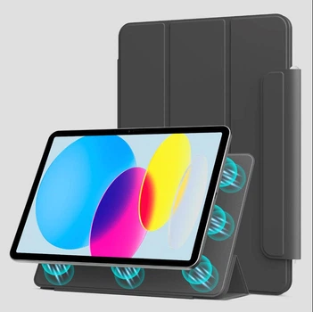 Магнитный чехол-книжка с фиксатором BBM1 Magnetic Case для iPad 10 2022/2024 10,9"/iPad 11" 2025 (A16) Черный