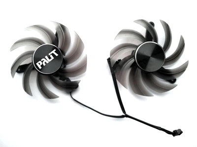 Вентилятор TAIHUI для відеокарти Palit LEADTEK PNY TH8015S2H (TH8015B2H TH9215B2H FD8015U12D) комплект 2 шт (№429.81)