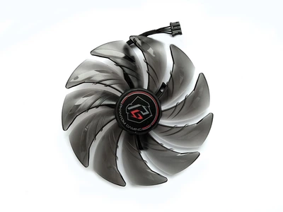 Вентилятор кулер для видеокарты ASRock RX 6800 6900 6950 XT A770 Phantom (orgnl) 95 мм FirstD FDC10U12S9-C (FDC10H12S9-C) (№474.1)