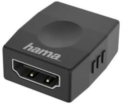 Адаптер Hama Coupling HDMI - HDMI F/F Black (4047443431493)