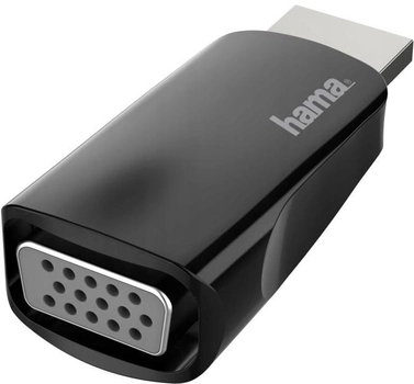 Adapter Hama HDMI - VGA F/M Black (4047443437464)