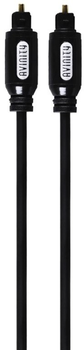 Kabel optyczny Avinity Classic Toslink - Toslink M/M 1.5 m Black (4047443254689)