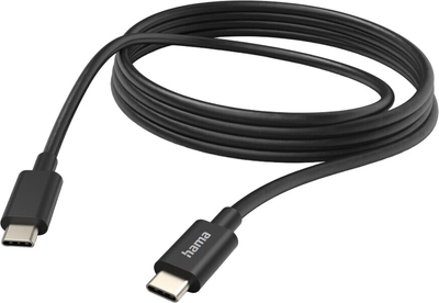 Kabel Hama USB Type-C - USB Type-C M/M 3 m Black (4047443486783)