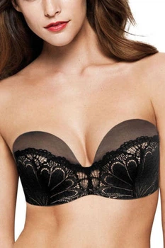 Бюстгальтер Балконет Wonderbra W031U 001- black 80F черный