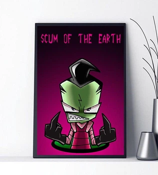 Постер Invader ZIM Завойовник Зім #02 Poster Плакат