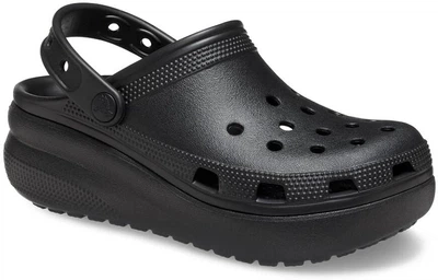 Дитячі крокси на платформі Crocs Classic Cutie Clog Black 31 чорні