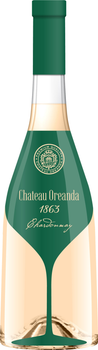 Вино Oreanda Chateau Шардоне белое сухое 0.75 л 9.4-14% (4820256582190)
