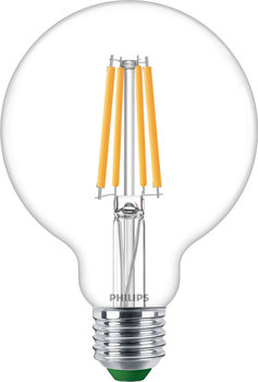 Світлодіодна лампа Philips UltraEfficient G95 E27 4W Warm White (8720169202702)