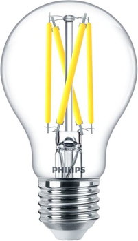 Світлодіодна лампа Philips WarmGlowDim Classic A60 E27 5.9W Warm White Filament (8719514323834)