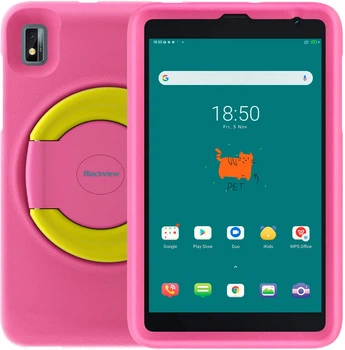 Дитячий планшет 8" Blackview Tab 6 Kids 3/32Gb 4G 2-SIM 4 ядра Android 11 5580 mAh Сірий (102405418) b1