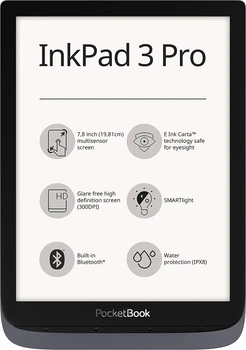 Электронная книга 7.8" PocketBook PB740-2-J-WW 16Gb Wi-Fi Серый