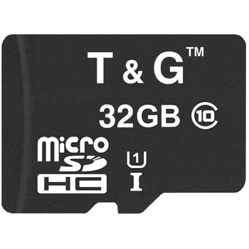 Карта памяти T&G microSDHC 32GB (UHS-I U1) Class 10 (TG-32GBSD10U1-00)