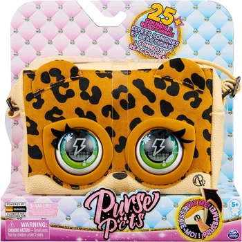 Purse Pets Leoluxe Leopard (Series 1) - Сумочка для животных и интерактивный питомец Леопард (6062243-6064259) - Игровой набор Spin Master