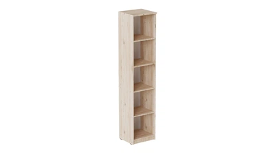 Пенал Анжело Ferrum-decor на 5 полок 1900x400x380 ДСП Дуб Сан-Марино 16 мм (ANG1001)