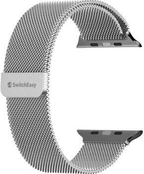 Pasek SwitchEasy Mesh do Apple Watch 42/44/45 mm Silver (GS-107-214-266-26)