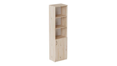 Пенал Анжело Ferrum-decor на 4 полиці з 1 дверима 1900x500x380 ДСП Дуб Сан-Марино 16 мм (ANG1057)