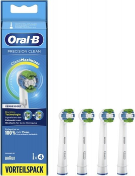 Насадки для електричної зубної щітки Oral-b Braun Precision Clean EB20-4 