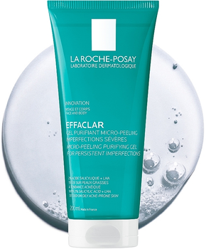 Złuszczający żel do twarzy La Roche Posay Effaclar Micro-Peeling Purifying Gel 200 ml (3337875708265)