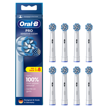Końcówki do szczoteczki elektrycznej Oral-b Braun Sensitive Clean EB60-8