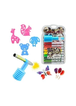 Фломастеры Spray pen 18цв Home ST02422 разноцветный