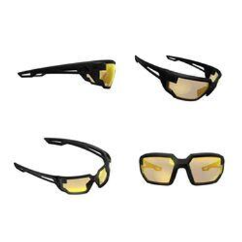 Тактичні окуляри Mechanix Type-X - чорна оправа / жовта лінза