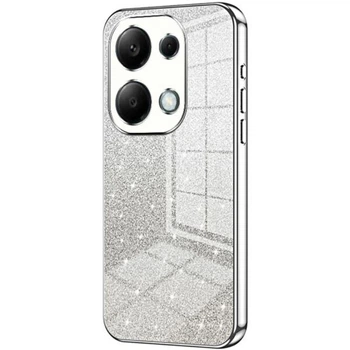 Захисний чохол Deexe Sparkles Cover для Xiaomi Redmi Note 13 Pro 4G / Poco M6 Pro - Silver