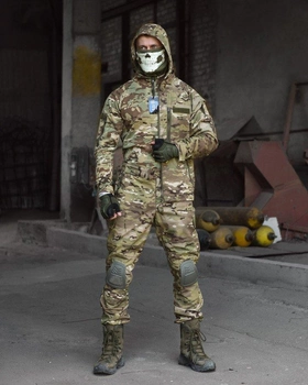 Тактичний костюм 5.11 3в1 з наколінниками штани+убакс+куртка 2XL мультикам (86915)