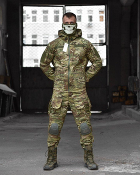 Тактичний штурмовий костюм Horn з наколінниками 2XL мультикам (86420)