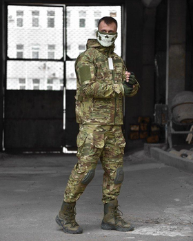 Тактический штурмовой костюм Horn с наколенниками 3XL мультикам (86420)
