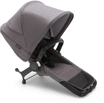 Прогулянковий комплект Bugaboo Donkey 5 Duo тканина Grey Melange капюшон Grey Melange, 8717447586654