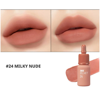 Тінт для губ Peripera Ink Velvet матовий, 4 г #24 Milky Nude