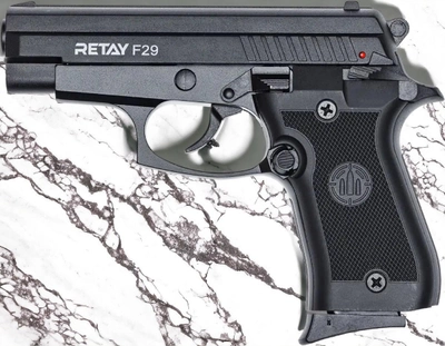 Стартовый шумовой пистолет RETAY F29 Black