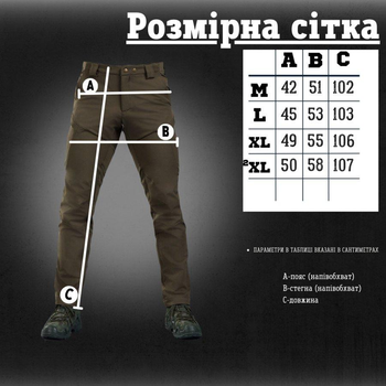 Тактические брюки Patriot oliva ВТ5976 XL