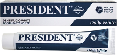 Зубная паста President White 75 мл (4163-44283)
