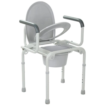 Сталевий стілець-туалет із відкидними підлокітниками OSD-2108D Nova (3493-21995)